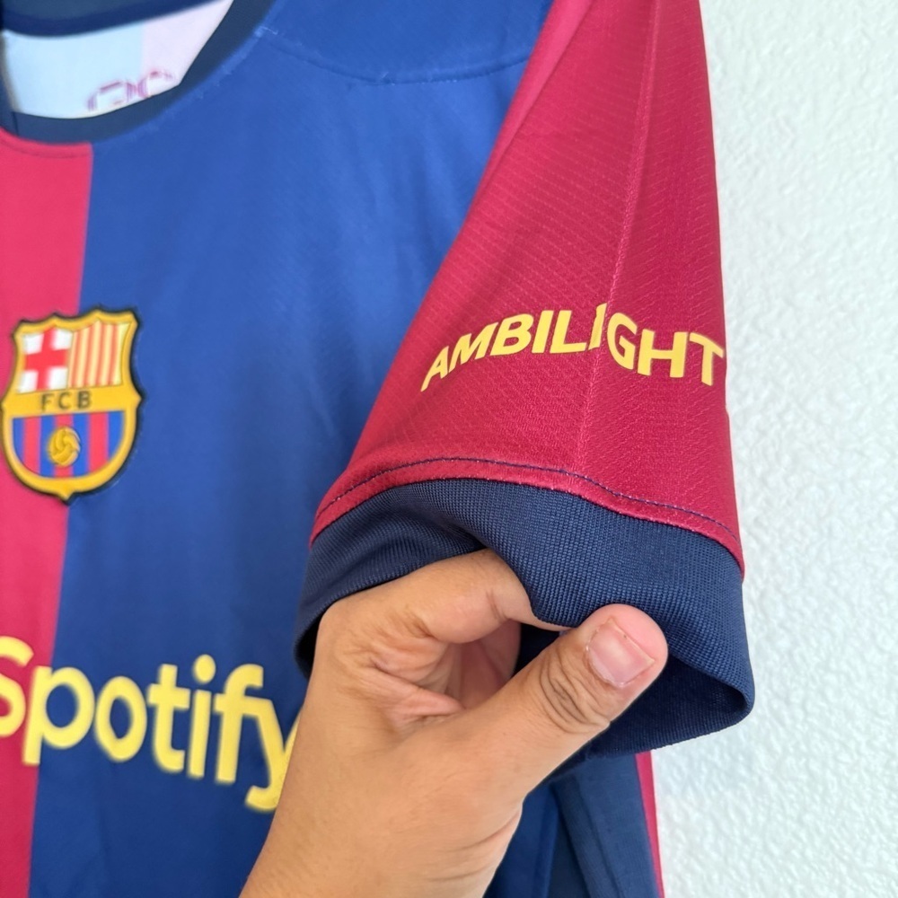 Nike Home FC Barcelona 24/25 Stadium Jersey lamine Amal - Picture 6 of 12